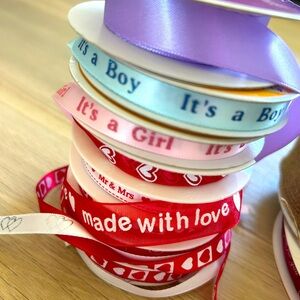 TONS OF RIBBONS - Large Bundle of Ribbons